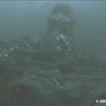 long view of wreck