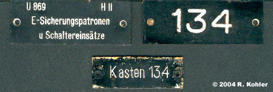 UW Artifact Richie's U869 Tags
